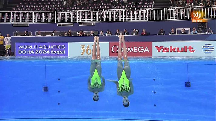 Natación - Campeonato del Mundo. Final dúo técnico femenino