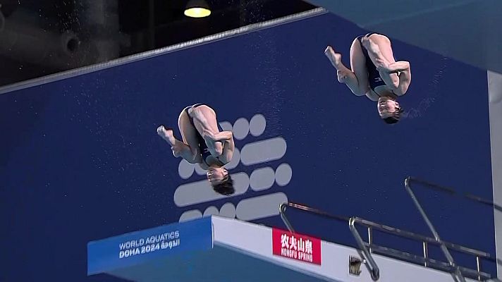 Natación - Saltos Campeonato del Mundo. Final 10m sincronizados femeninos