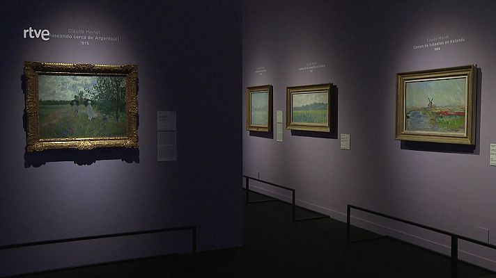 Atención obras - Exposición Monet