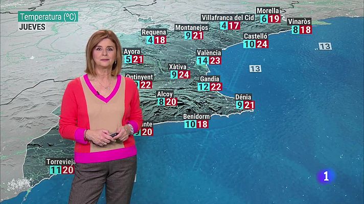 L'informatiu - Comunitat Valenciana - El tiempo en la Comunitat Valenciana 07/02/24
