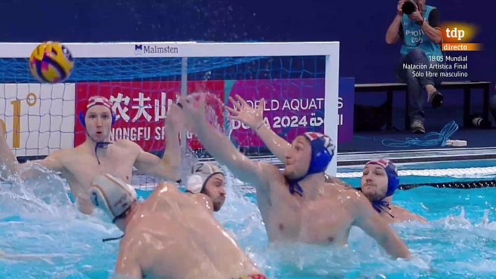 Waterpolo - Campeonato del Mundo masculino. 1ª Fase: España - Croacia