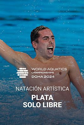 Natación - Mundial sincronizada | Dennis González, plata en solo libre