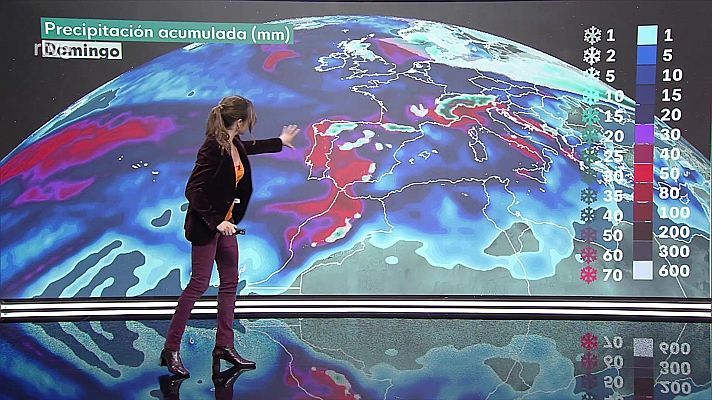 El tiempo - Viento fuerte al final del día en la costa de Galicia