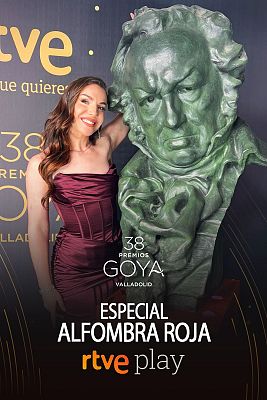 La noche de los Goya con... - Alfombra roja de los Goya 2024 con Inés Hernand