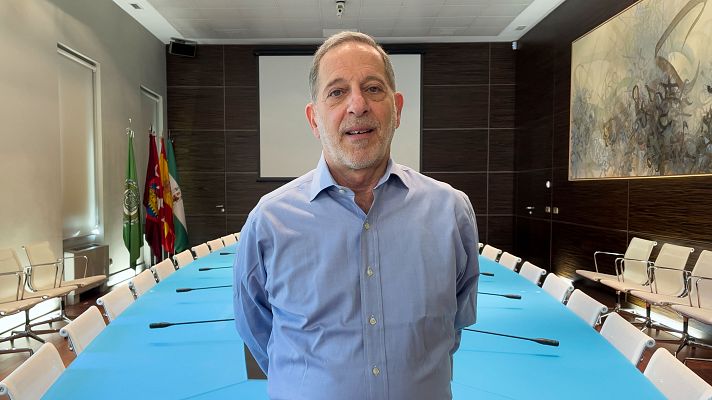 Telediario 2 - Rashid Khalidi, historiador: "Biden no puede ir a las elecciones con 300 palestinos masacrados al día"