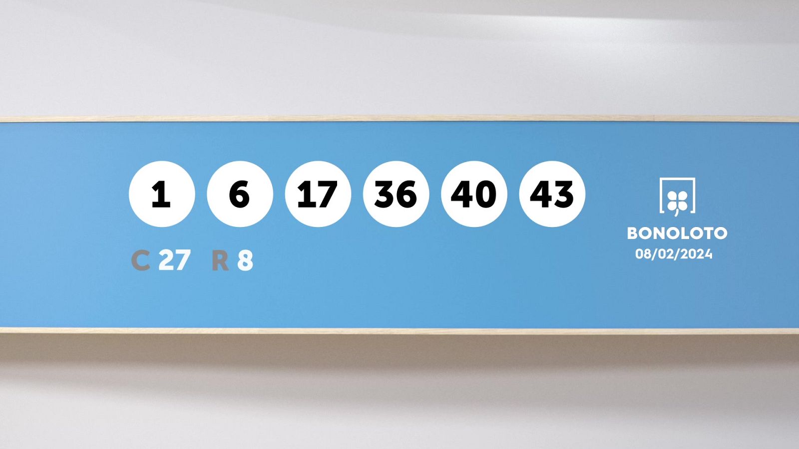 Sorteo de la Lotería Bonoloto del 08/02/2024 - Ver ahora