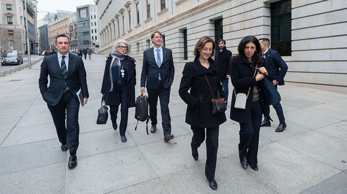 Telediario 2 - La Comisión de Venecia visita España para elaborar un informe sobre la ley de amnistía