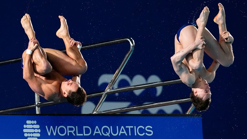 Natación saltos - Campeonato del Mundo. Final 10m sincronizados masculinos - ver ahora