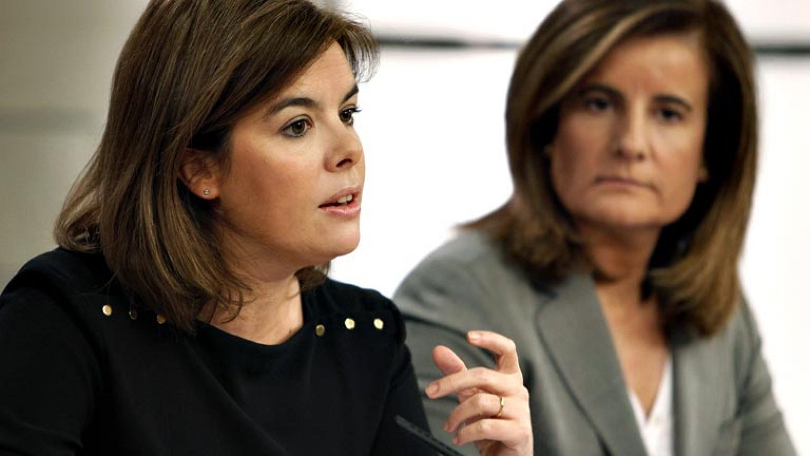 Sáenz de Santamaría, sobre pensiones: "Hemos intentado aplicar un principio de justicia"