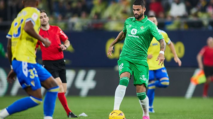 Resúmenes de LaLiga - Cádiz - Betis: resumen del partido, 24ª jornada de Liga