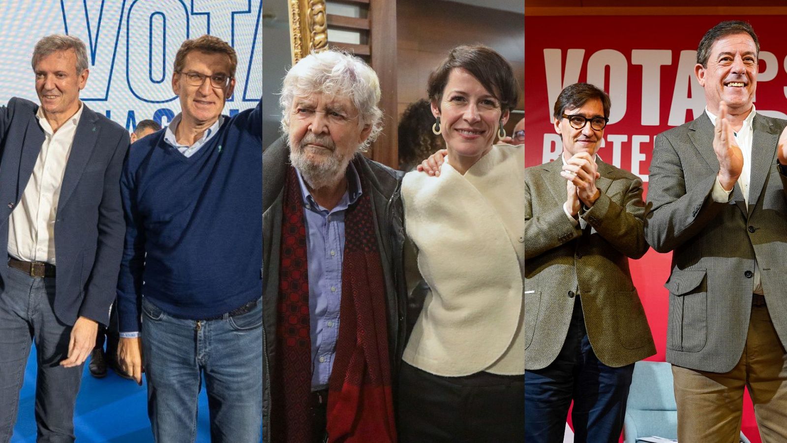 Elecciones Galicia 2024: La campaña llega a su ecuador - Telediario 2 | Ver