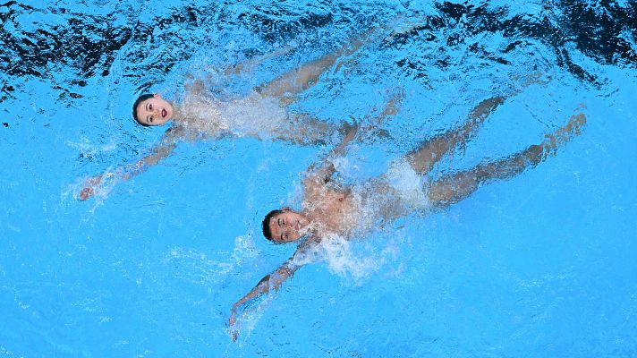 Natación - Campeonato del Mundo. Final libre dúos mixtos