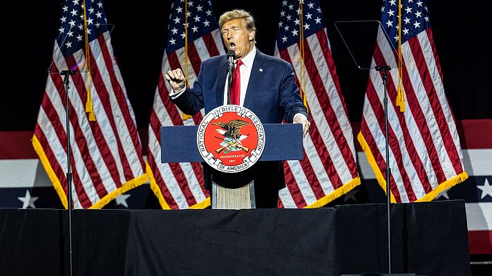 Telediario Fin de Semana - Trump abre debates inéditos en Estados Unidos, sobre su inmunidad ante los tribunales y su candidatura electoral