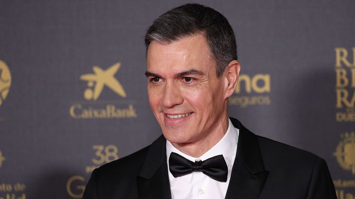 Sánchez habla de \"compromiso y determinación\" contra los abusos en el cine en los Goya 2024 - Premios Goya | Ver