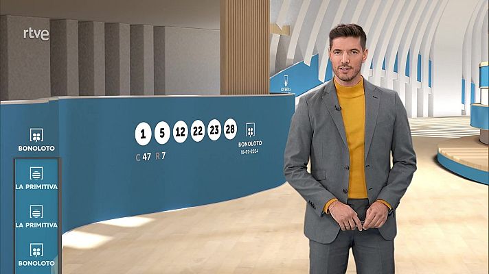 Loterías - Sorteo de la Bonoloto y Primitiva del 10/02/2024