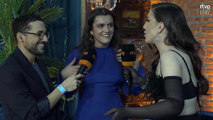 Backstage Goya 2024: Amaia, cantante: \"Me siento muy afortunada\" - Premios Goya | Ver