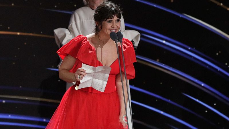 Goya 2024 | Janet Novs se alza con el Goya a Mejor actriz revelacin por su papel en 'O corno' - Premios Goya | Ver