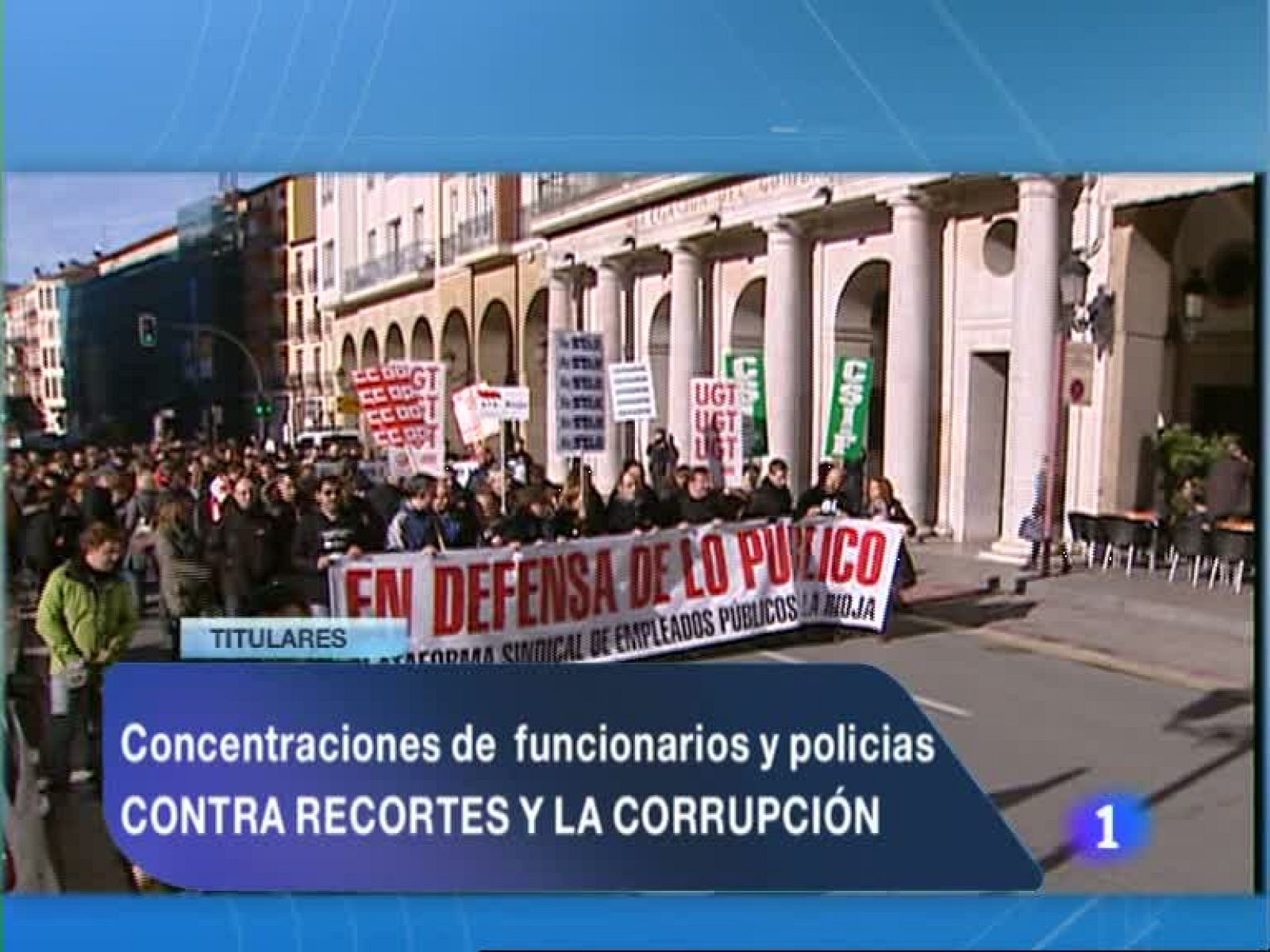 Informativo Telerioja 2 - 30/11/12 | Ver