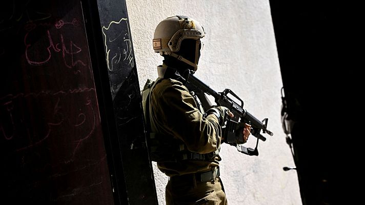 Telediario Fin de Semana - Un soldado israelí, tras ser preguntado por las víctimas civiles en Gaza: "Ahí no hay inocentes"