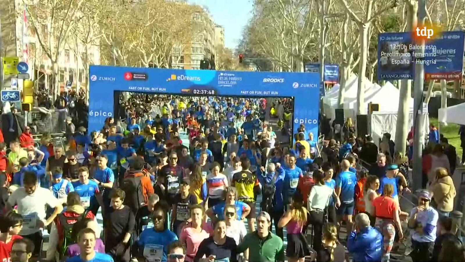 Atletismo - Medio maratón de Barcelona. Resumen - ver ahora