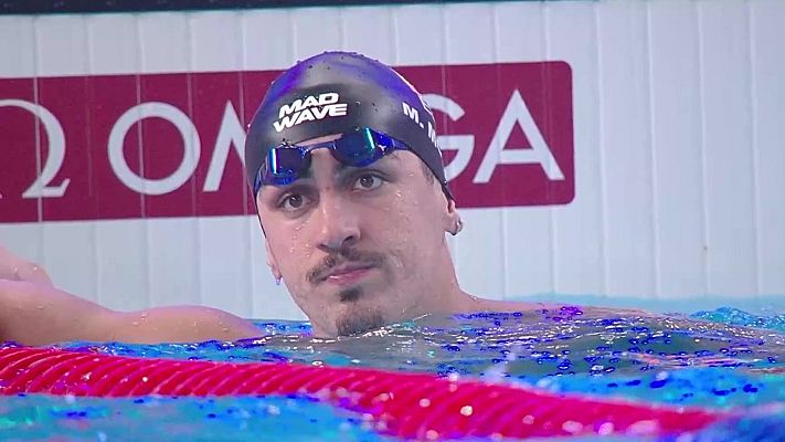 Natación - Mundial de Doha: Mario Mollà pasa a la final de 50m mariposa con el tercer mejor tiempo