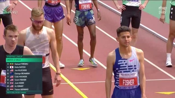 Atletismo - Récord del mundo: Josh Kerr roza los ocho minuto en las dos millas en Nueva York