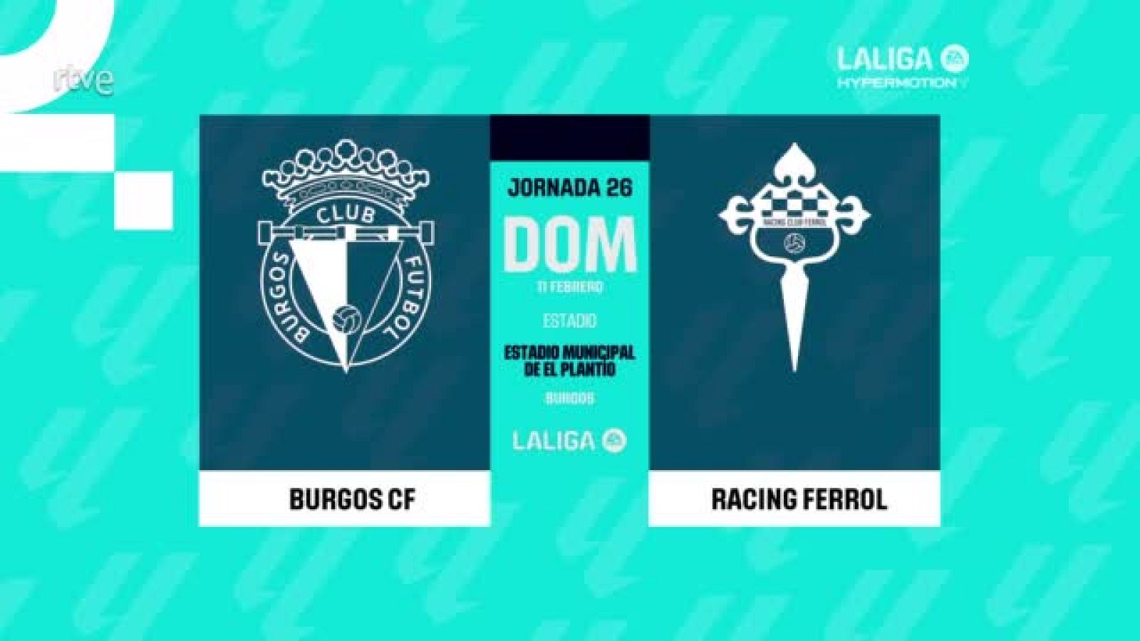 Burgos - Ferrol: resumen del partido de la 26ª jornada de Segunda | Ver