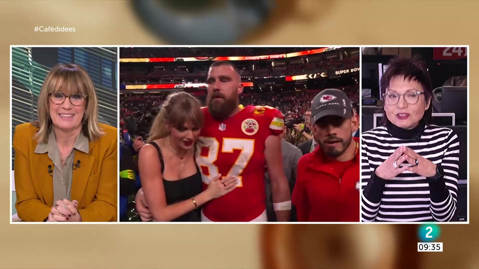 El fenomen Taylor Swift irromp a la Superbowl - Cafè d'idees | Veure