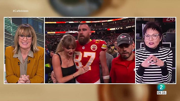 Cafè d'idees - El fenomen Taylor Swift irromp a la Superbowl