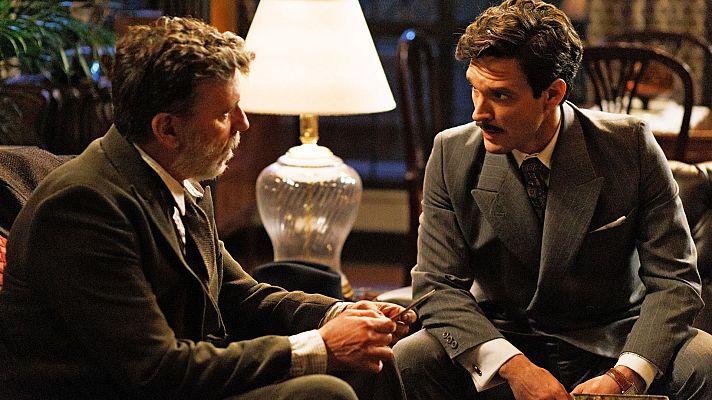 Salón de té La Moderna - Í��igo invita a Pascual a quedarse en Madrid