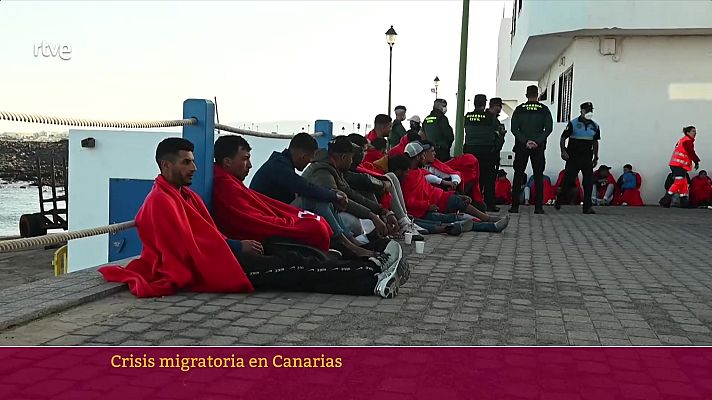 Parlamento - Crisis migratoria en Canarias