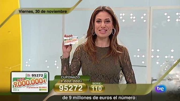 Sorteos ONCE - Sorteo ONCE - 30/11/12