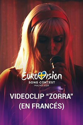 Eurovisión - "Zorra" de Nebulossa, videoclip oficial (Traducción al francés)