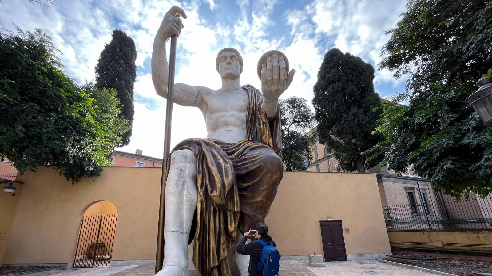 El 'Coloso' vuelve a Roma en una reconstrucción en 3D | Ver