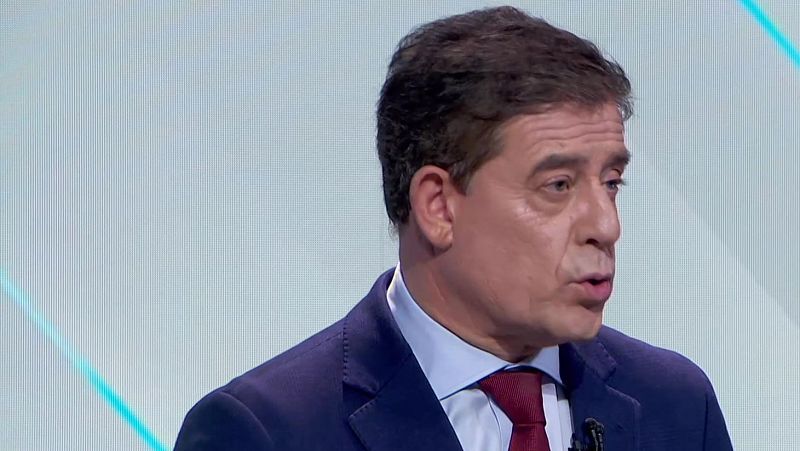 Debate elecciones gallegas: Besteiro pregunta al "candidato ausente" si tiene "compromiso con la sanidad pblica" - Especiales informativos | Ver