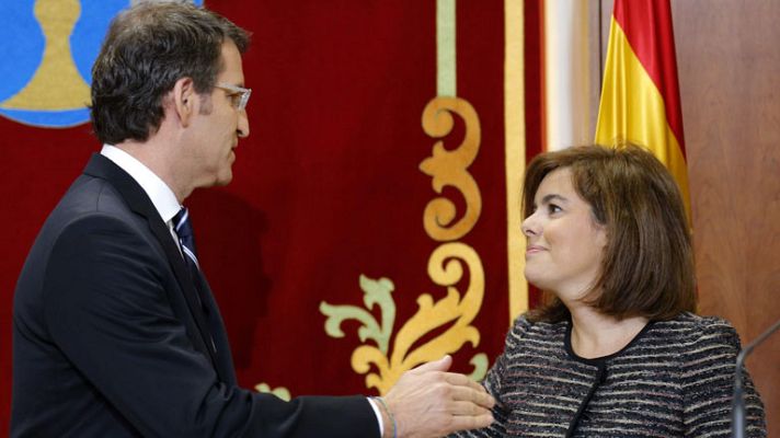 Informativo 24h - Feijóo promete su cargo como presidente y erige a Galicia "en la esperanza" contra el paro