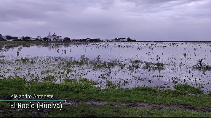 El tiempo - Precipitaciones localmente fuertes y con tormenta en la mitad oeste de Andalucía