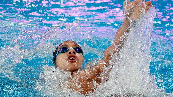 Natación - Hugo González, directo a la final de 200 espalda tras ser el más rápido en su semifinal