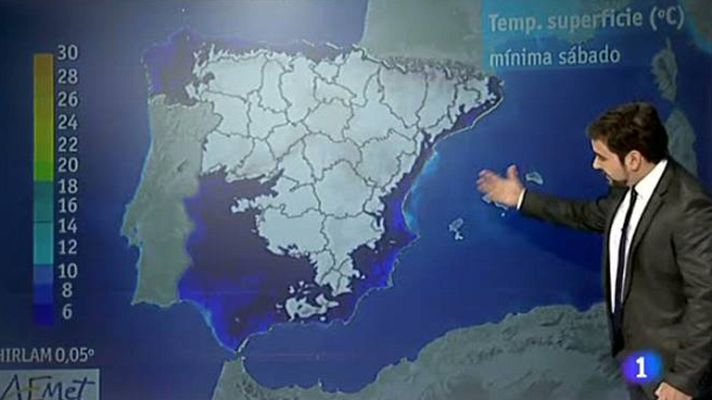 El tiempo - 15 provincias en alerta por lluvia, frío, nieve, viento y oleaje