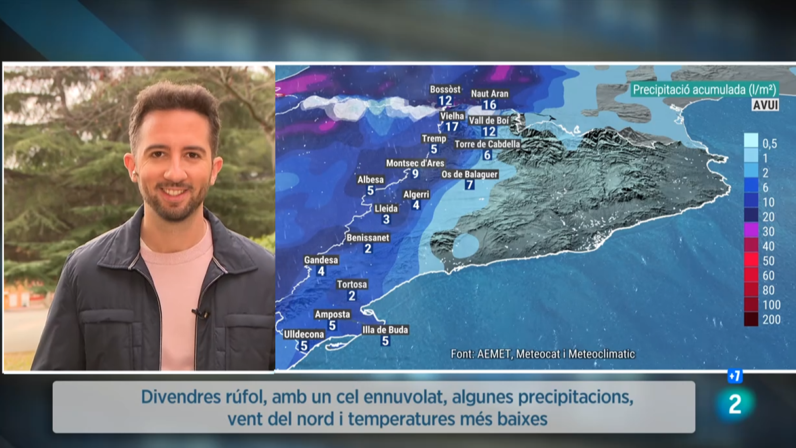 El Temps a Catalunya (16/02/2024) | RTVE Catalunya | Veure