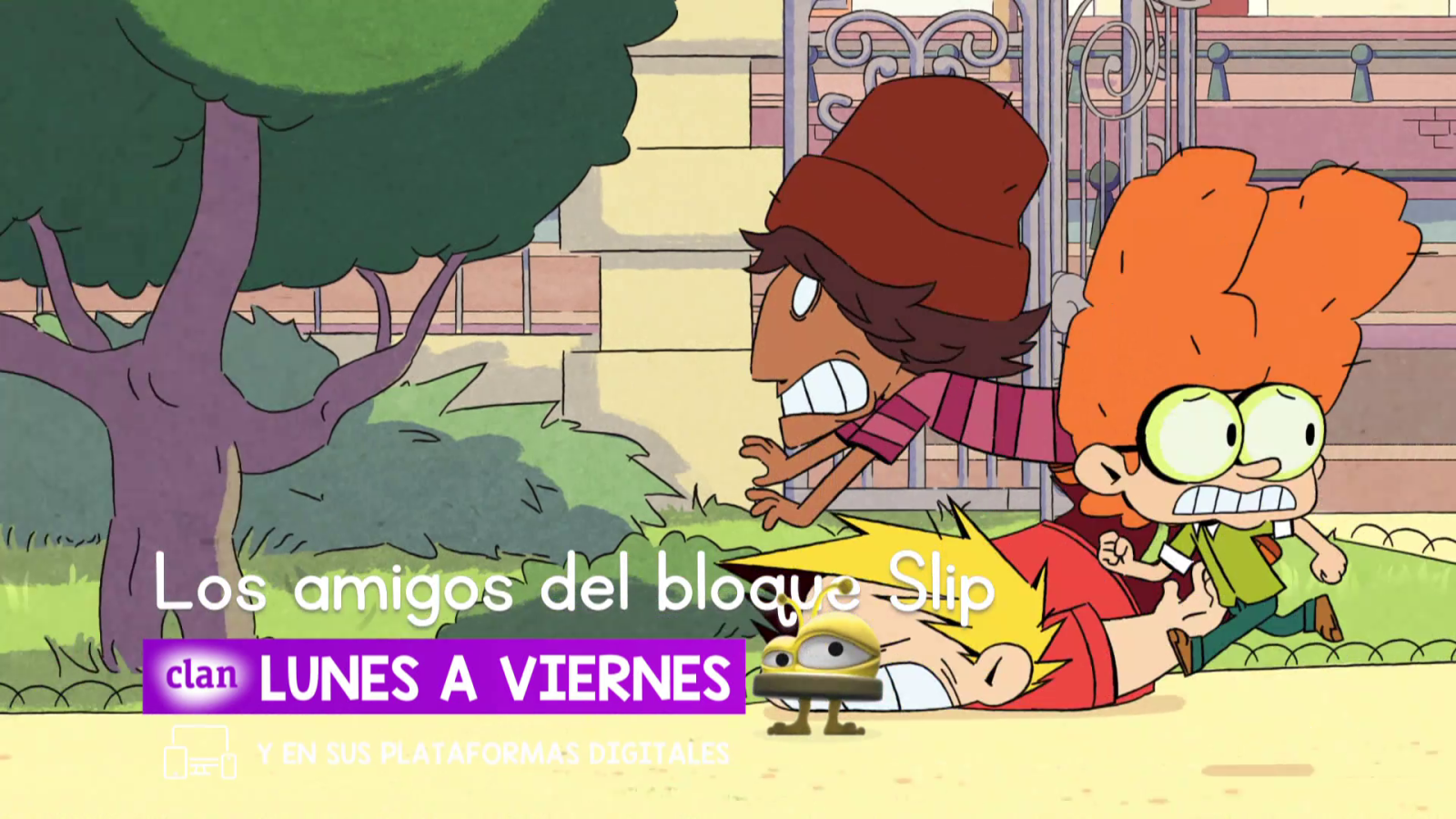 Los amigos del bloque Slip...¡estreno de lunes a viernes en Clan! - Novedades Clan | Ver