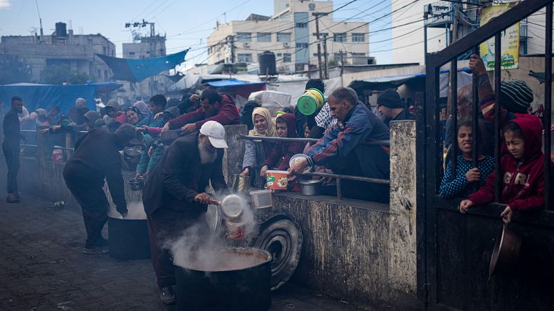 Los gazatíes temen una gran ofensiva israelí en Ráfah, donde se hacinan más de un millón de desplazados