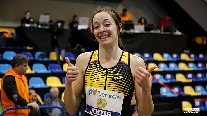 Atletismo - Andrea Medina se lleva su tercer Campeonato de España de Pentatlón tras remontar en los 800 metros