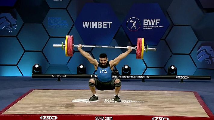 Halterofilia - Campeonato de Europa. Final 81kg masculinos