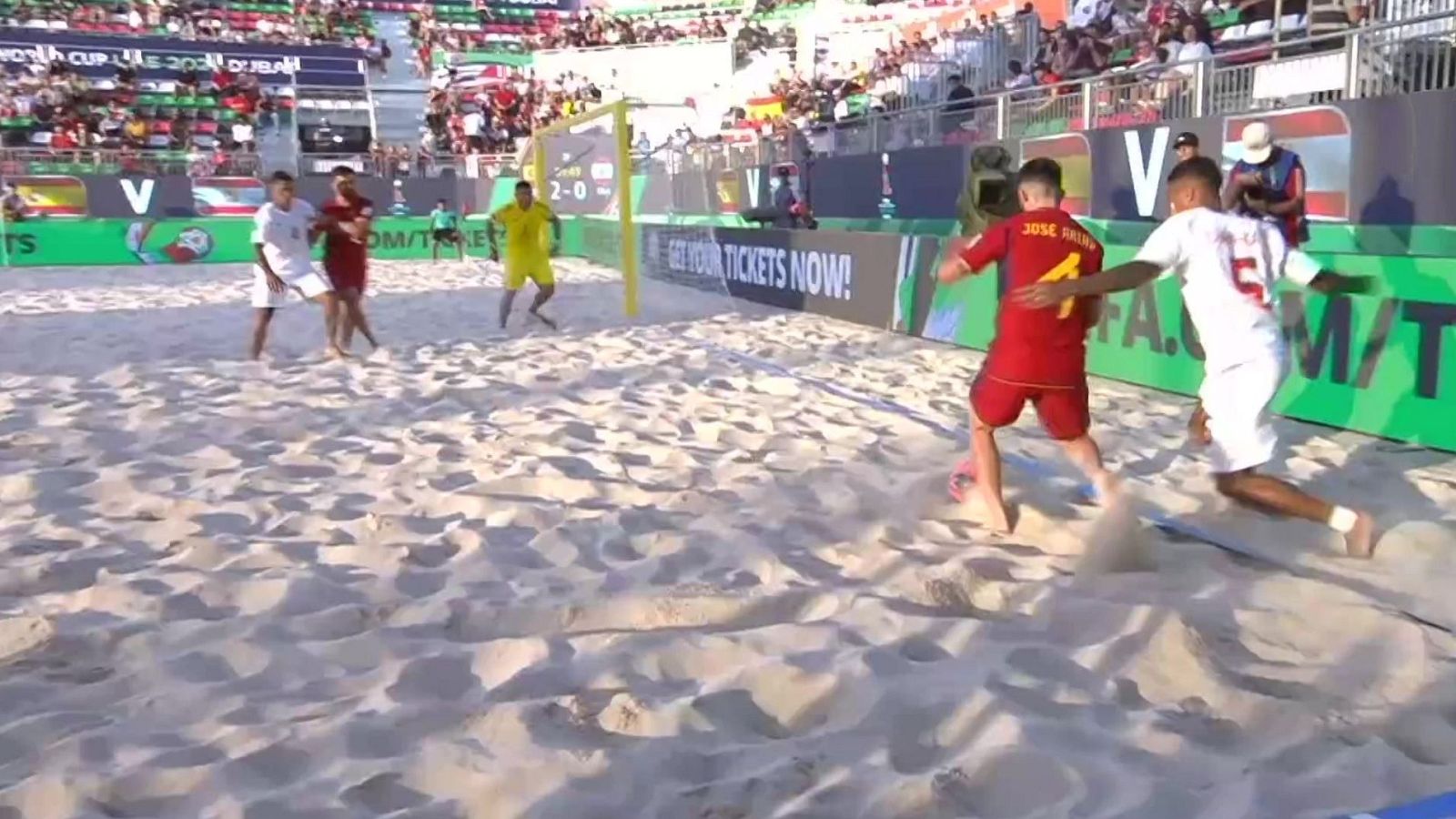 Fútbol playa - Copa Mundial. España - Tahití - ver ahora