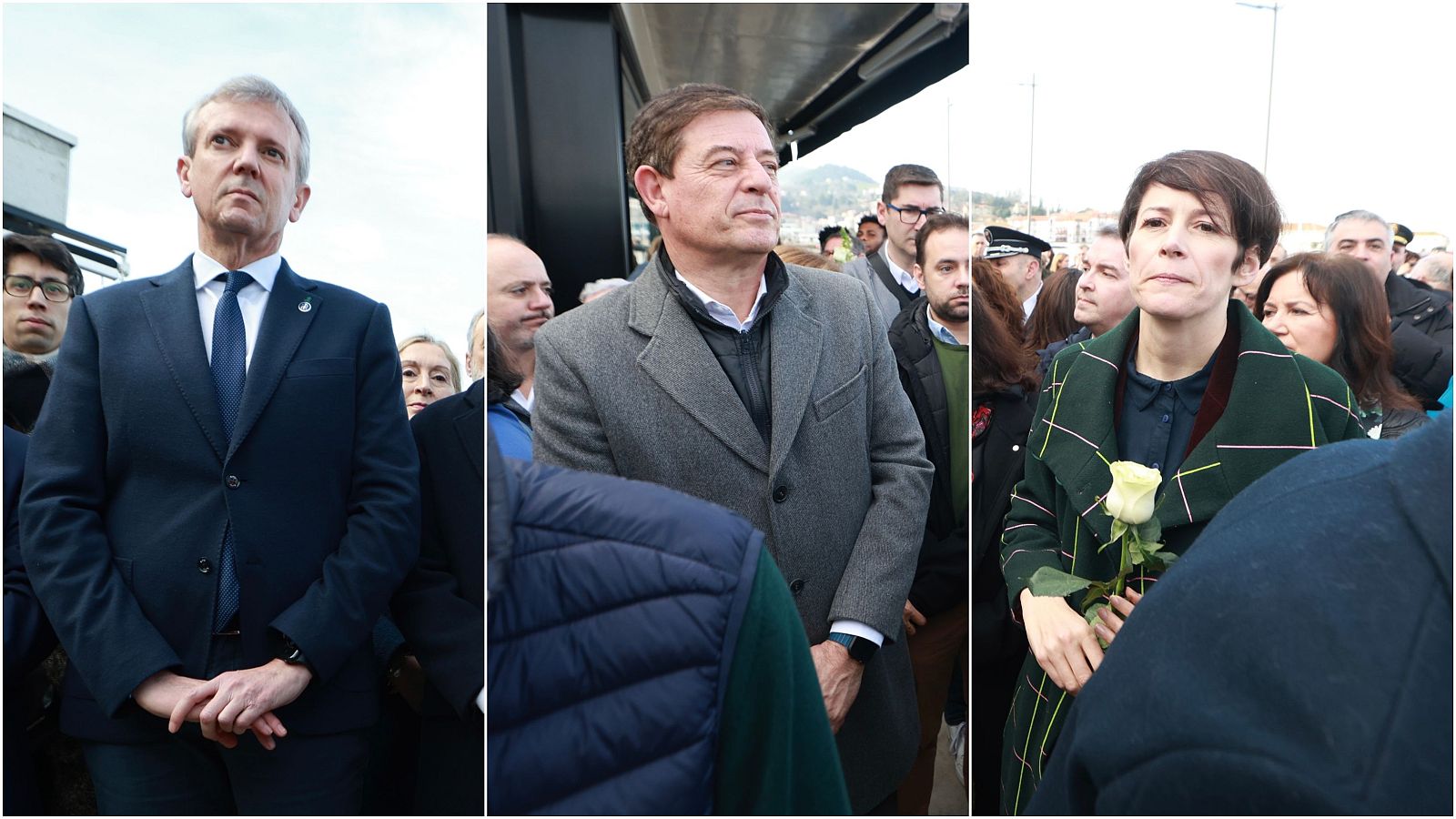 Elecciones Galicia: los candidatos homenajean a las víctimas del Pitanxo | Ver