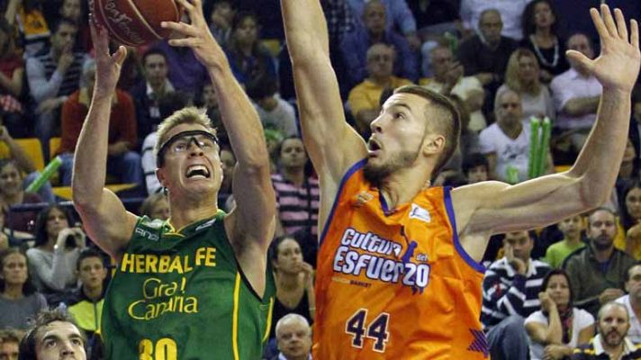 Telediario 1 - Victoria del Valencia sobre Gran Canaria