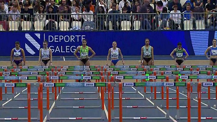 Atletismo - Campeonato de España pista cubierta sesión vespertina