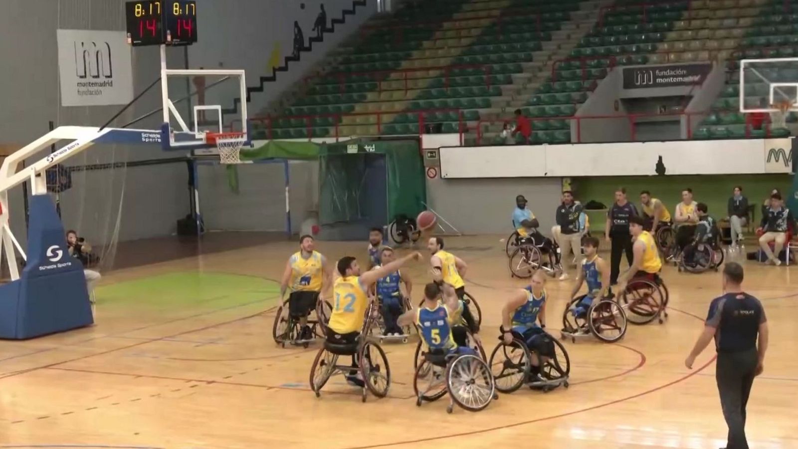 Baloncesto en silla de ruedas - Liga nacional 15ª jornada: CD Ilunion - ADM Econy GC - ver ahora
