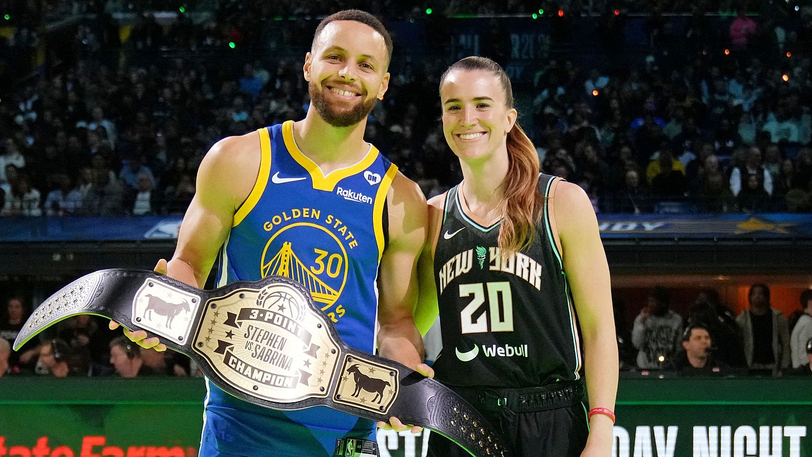 Curry campeón duelo triples Ionescu McClung repite título mates | Ver